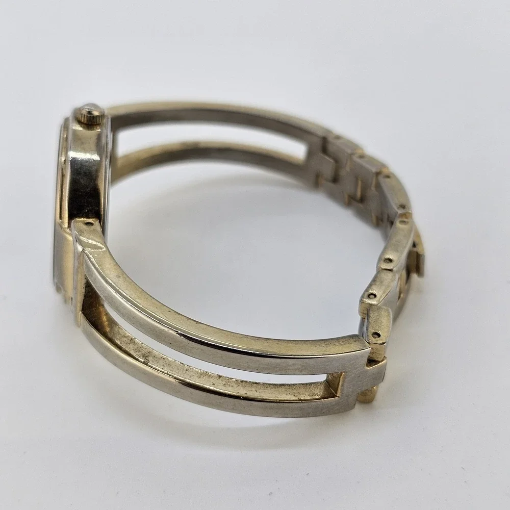 Anne Klein Women's Watch 28MM Gold Dial Gold Bracelet Bands 5.75